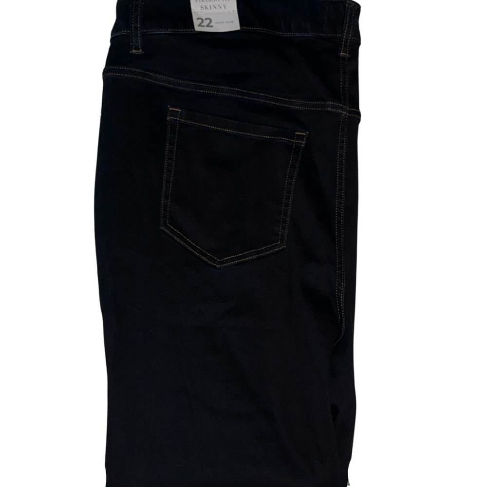 Lane Bryant Dark Denim Skinny Jeans Classic Style